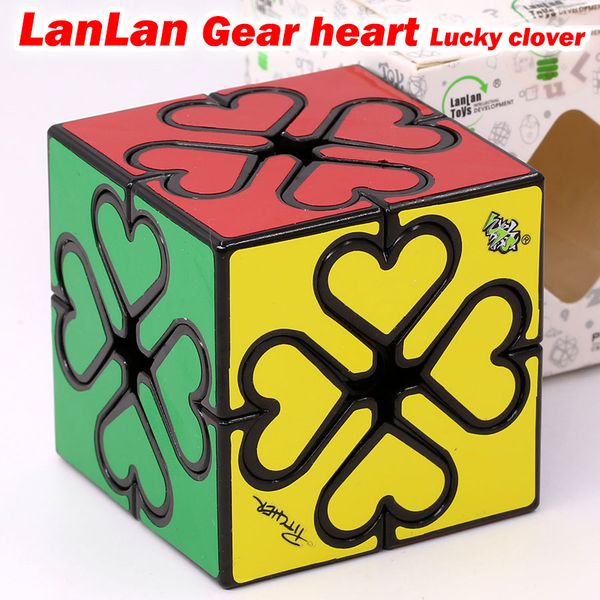 Puzzle Magic Cube LanLan Gear heart Lucky clover strange shape professional speed cube educational Logic game romantic gift toy
Puzzle Magic Cube LanLan Gear heart Lucky clover strange shape professional speed cube educational Logic game romantic gift toy