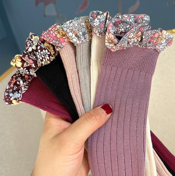 socks 1-10y baby girl kint floral lace for children kids 100% cotton long autumn winter thick warm knee high, Pink;yellow
socks 1-10y baby girl kint floral lace for children kids 100% cotton long autumn winter thick warm knee high, Pink;yellow