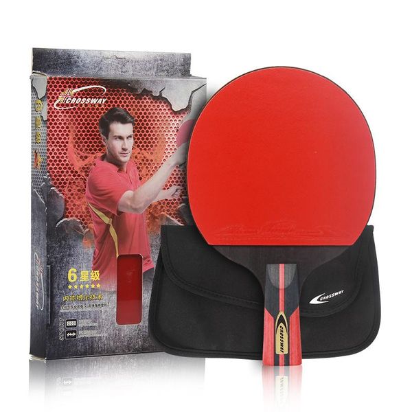 table tennis raquets crossway 6 stars pong racket tyro club training super powerfull paddle with killer spin case
table tennis raquets crossway 6 stars pong racket tyro club training super powerfull paddle with killer spin case