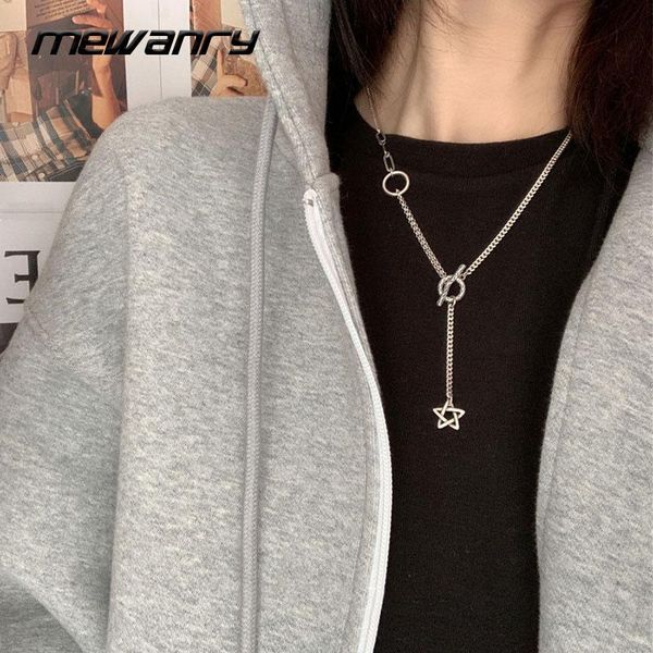 chains mewanry 925 sterling silver star tassel necklace for women trend hip hop rock vintage creative ot buckle punk party jewelry
chains mewanry 925 sterling silver star tassel necklace for women trend hip hop rock vintage creative ot buckle punk party jewelry