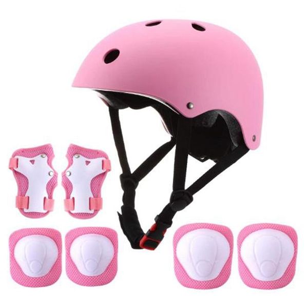 pcs children's helmet pad set elbow knee wrist sports protective equipment cycling skating roller sport & pads, Black;gray
pcs children's helmet pad set elbow knee wrist sports protective equipment cycling skating roller sport & pads, Black;gray