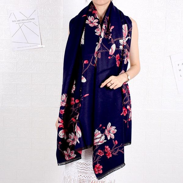 scarves wraps 2021 winter scarf women lady cashmere-like shawls pashmina thick warm blanket female foulard flower, Blue;gray
scarves wraps 2021 winter scarf women lady cashmere-like shawls pashmina thick warm blanket female foulard flower, Blue;gray