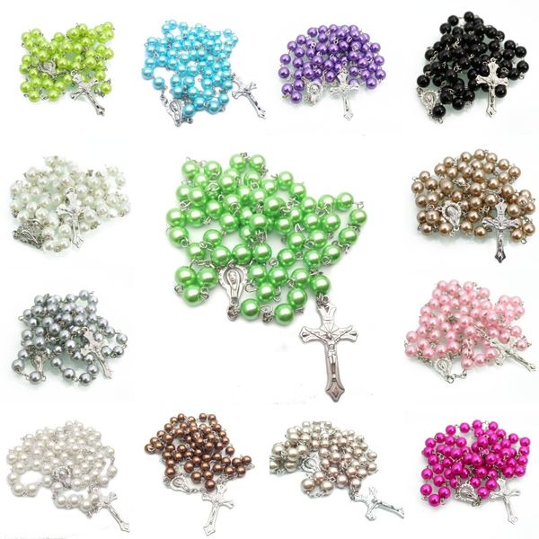 kimter personality jesus cross pendant handmade pearl religious necklaces classic prayer rosary necklace choker jewelry dhl p223fa, Silver
kimter personality jesus cross pendant handmade pearl religious necklaces classic prayer rosary necklace choker jewelry dhl p223fa, Silver
