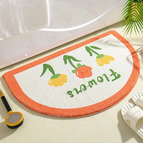 carpets semicircle bathroom entrance door mat flower bath rug non-slip toilet absorbent anti-slip
carpets semicircle bathroom entrance door mat flower bath rug non-slip toilet absorbent anti-slip