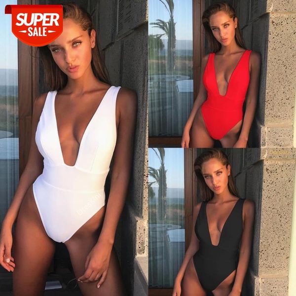 women deep v neck swimwear ladies summer one piece swimsuit backless monokini beach wear bathing suit bathers #0b3d, White;black
women deep v neck swimwear ladies summer one piece swimsuit backless monokini beach wear bathing suit bathers #0b3d, White;black