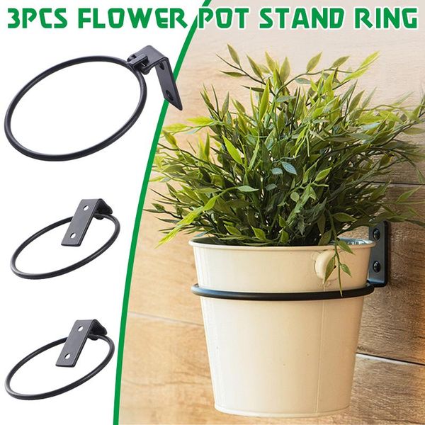 planters & pots set of 3 flower pot holder ring wall mounted metal planter hooks collapsible bracket for homen garden mft2
planters & pots set of 3 flower pot holder ring wall mounted metal planter hooks collapsible bracket for homen garden mft2