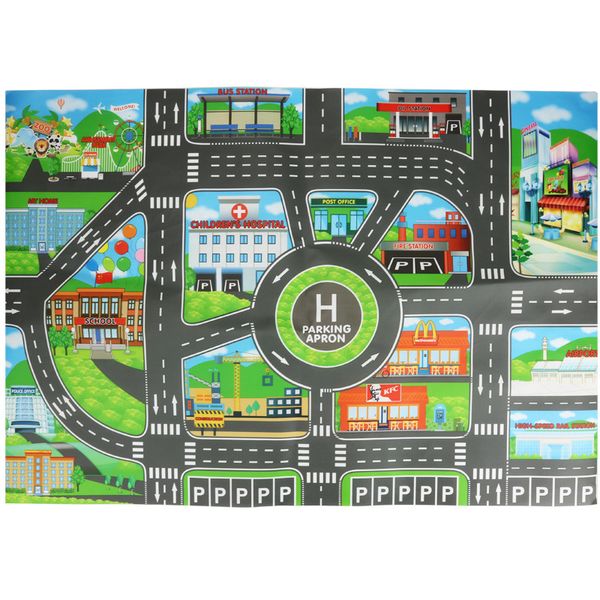 City Traffic Road map Kids Toy City Car Parking Lot Roadmap Traffic Signs 83*58CM Baby Climbing Playing Mat Play Game Mat Carpet
City Traffic Road map Kids Toy City Car Parking Lot Roadmap Traffic Signs 83*58CM Baby Climbing Playing Mat Play Game Mat Carpet