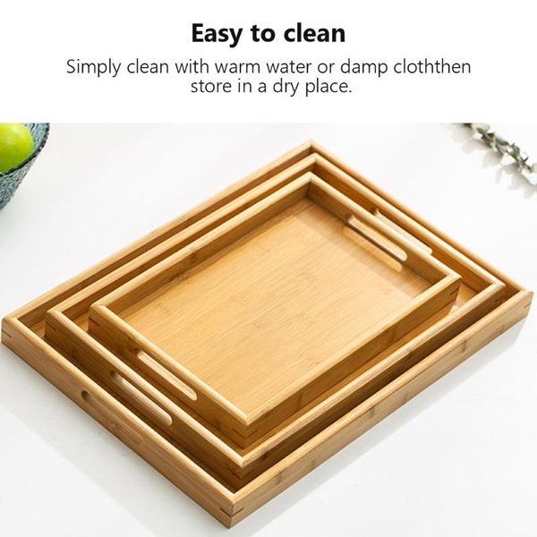 3pcs wooden bamboo serving tray tea cup saucer trays fruit plate storage pallet decoration japanese rectangular kitchen & organization
3pcs wooden bamboo serving tray tea cup saucer trays fruit plate storage pallet decoration japanese rectangular kitchen & organization