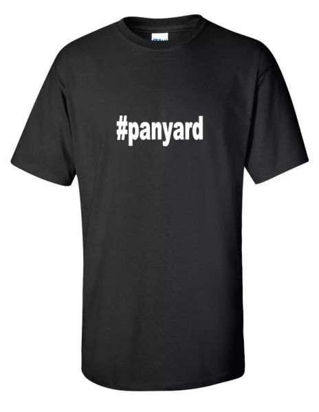 #panyard hashtag panyard funny gift black white cotton t-shirt, White;black
#panyard hashtag panyard funny gift black white cotton t-shirt, White;black