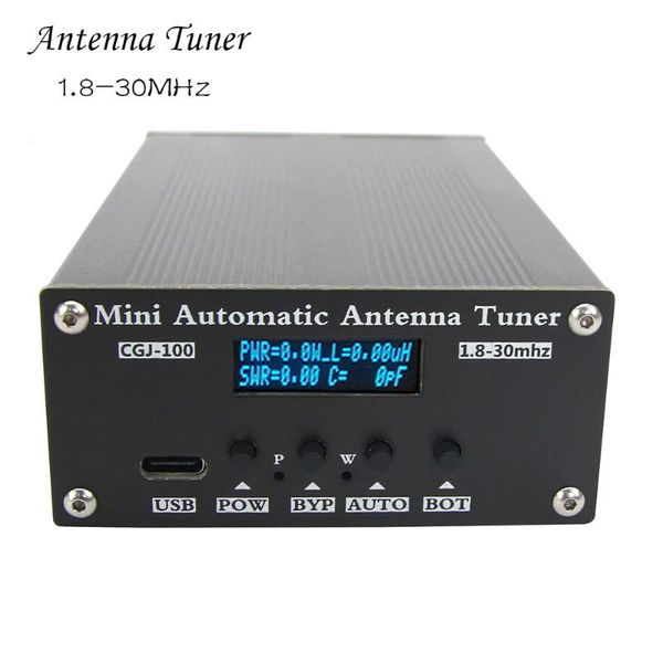 smart home control atu-100 1.8-30mhz mini automatic antenna tuner 0.91" oled display for 5-100w shortwave radio stations
smart home control atu-100 1.8-30mhz mini automatic antenna tuner 0.91" oled display for 5-100w shortwave radio stations