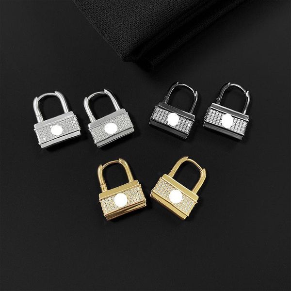 stud s925 sterling silver star lock earrings couple models personality fashion temperament august monaco jewelry, Golden;silver
stud s925 sterling silver star lock earrings couple models personality fashion temperament august monaco jewelry, Golden;silver