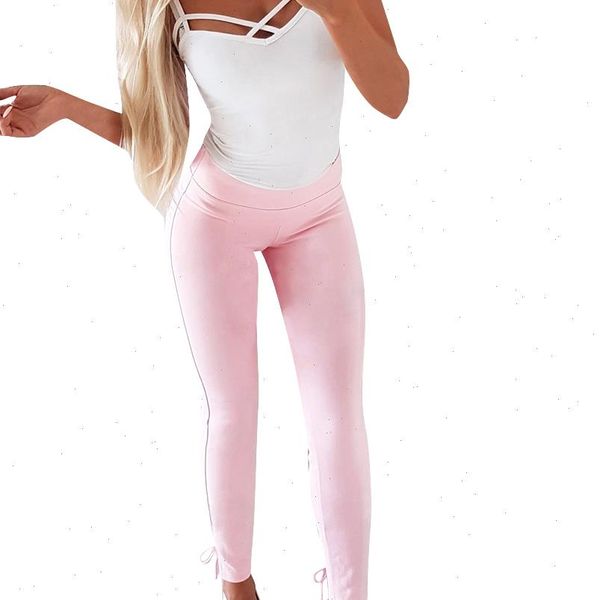 fashion women summer womens capris solid color long trousers cross bandage pockrts decor elastic high waist slim hips thin elegant, Black;white
fashion women summer womens capris solid color long trousers cross bandage pockrts decor elastic high waist slim hips thin elegant, Black;white