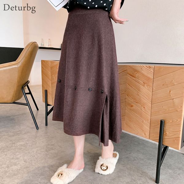 casual dresses women's fashion splits midi skirt female korean high waist knitted black asymmetrical warm skirts saias winter sk43, Black;gray
casual dresses women's fashion splits midi skirt female korean high waist knitted black asymmetrical warm skirts saias winter sk43, Black;gray