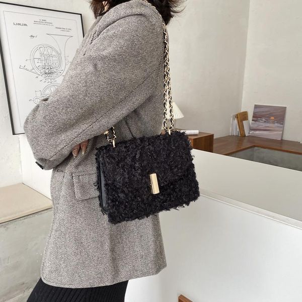 evening bags 2021 fashion trend net red lamb wool bag texture messenger women's handbag
evening bags 2021 fashion trend net red lamb wool bag texture messenger women's handbag