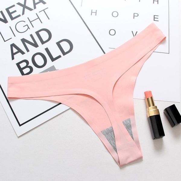 women's panties ice silk seamless one-piece thong plus size european and american sports invisible t-pants underwear pink, Black;pink
women's panties ice silk seamless one-piece thong plus size european and american sports invisible t-pants underwear pink, Black;pink