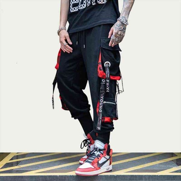 men street style fashion pants ribbon harlan beam pants hop streetwear men casual sweatpants brand joggers nine, Black
men street style fashion pants ribbon harlan beam pants hop streetwear men casual sweatpants brand joggers nine, Black