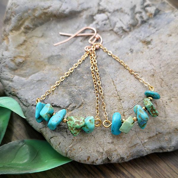 dangle & chandelier bohemia gravel turquoises stone earrings ethnic jewelry gold color chains hollow triangle drop for women z3x509, Silver
dangle & chandelier bohemia gravel turquoises stone earrings ethnic jewelry gold color chains hollow triangle drop for women z3x509, Silver