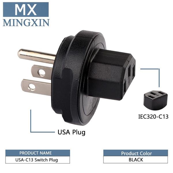 smart power plugs 5-15 p to c13, ac adapter us-5-15 iec320 c13 ire male female converter socket plug
smart power plugs 5-15 p to c13, ac adapter us-5-15 iec320 c13 ire male female converter socket plug