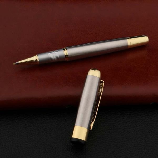 brand 250 rollerball pen frosted black matte stainless steel ball ink stationery office supplies ballpoint pens, Blue;orange
brand 250 rollerball pen frosted black matte stainless steel ball ink stationery office supplies ballpoint pens, Blue;orange