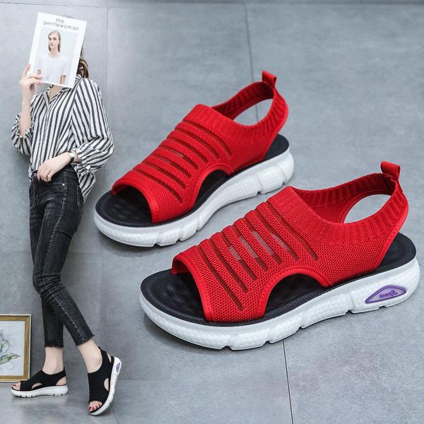 sandals summer style mesh women slippers breathable slip on thick bottom lace ladies flying woven hollow shoes 2021, Black
sandals summer style mesh women slippers breathable slip on thick bottom lace ladies flying woven hollow shoes 2021, Black