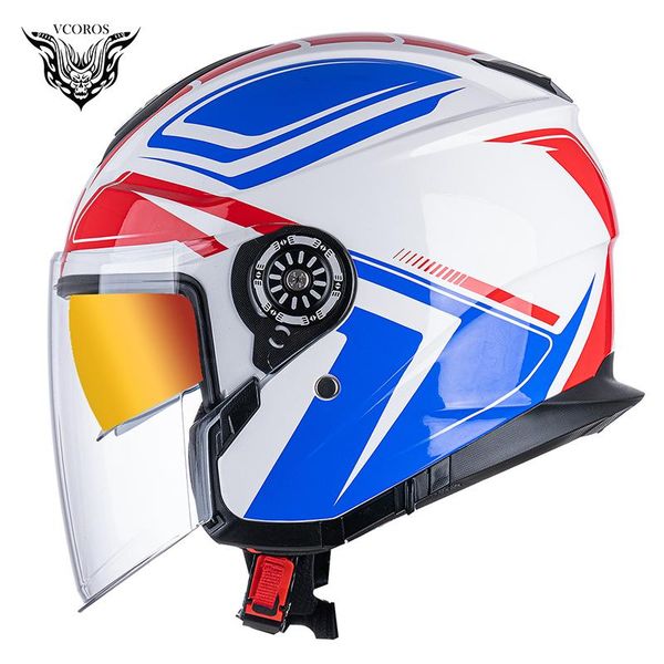 motorcycle helmets vcoros pa101 /4 open face helmet man vintage casque scooter capacete moto with build-in len cascos para
motorcycle helmets vcoros pa101 /4 open face helmet man vintage casque scooter capacete moto with build-in len cascos para