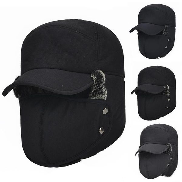 winter trend thermal bomber hats men women fashion ear protection face windproof ski cap velvet thicken couple hat wholesale outdoor, Black;white
winter trend thermal bomber hats men women fashion ear protection face windproof ski cap velvet thicken couple hat wholesale outdoor, Black;white