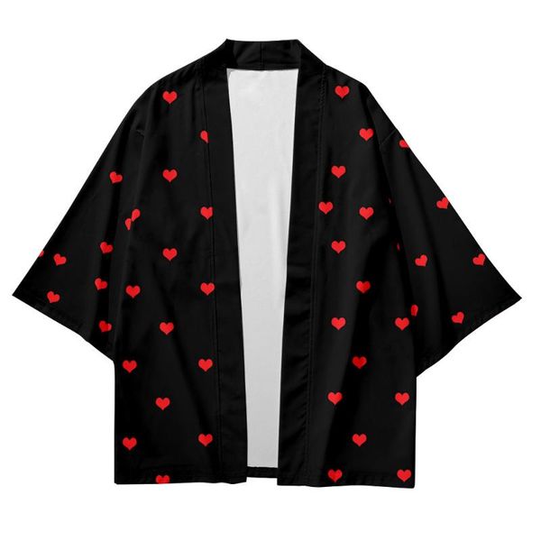 ethnic clothing men's japanese kimono traditional love pattern print casual loose thin jacket asian cardigan, Red
ethnic clothing men's japanese kimono traditional love pattern print casual loose thin jacket asian cardigan, Red