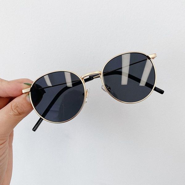 sunglasses 2021 est kids metal frame vintage designer uv400 summer beach round glasses, Blue
sunglasses 2021 est kids metal frame vintage designer uv400 summer beach round glasses, Blue