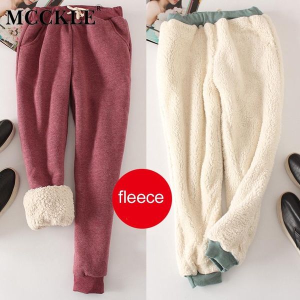 women's pants & capris mcckle suede fleece thicker warm 2021 autumn winter female loose solid color cotton ladies casual trousers, Black;white
women's pants & capris mcckle suede fleece thicker warm 2021 autumn winter female loose solid color cotton ladies casual trousers, Black;white