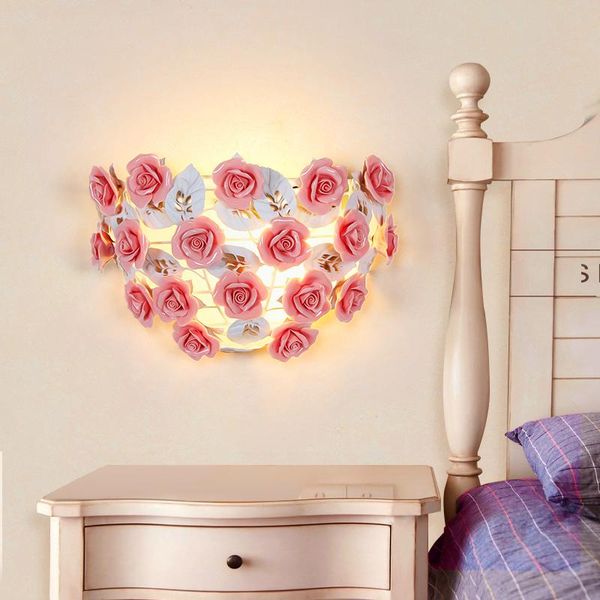 wall lamp modern garden rose led ironwork flower personality romantic korean bedroom corridor decorative lights e27
wall lamp modern garden rose led ironwork flower personality romantic korean bedroom corridor decorative lights e27