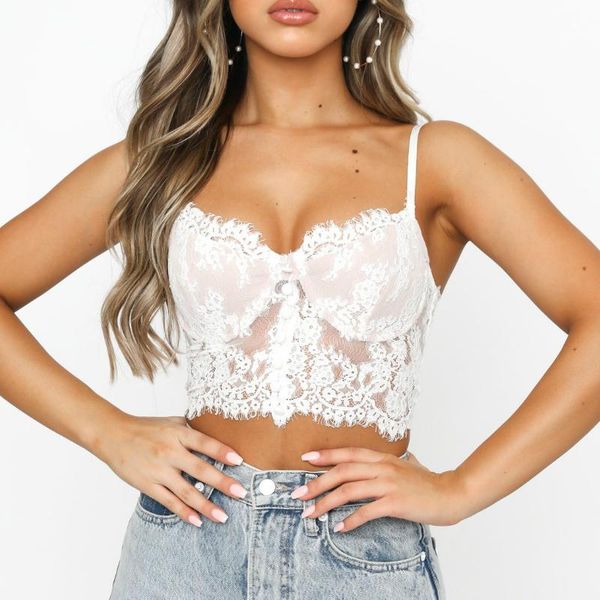 musuos women summer vest camis floral lace hollow out perspective blouse ladies sling straps backless beach street crop women's tan, White 
musuos women summer vest camis floral lace hollow out perspective blouse ladies sling straps backless beach street crop women's tan, White