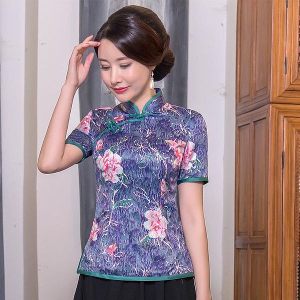 women's blouses & shirts plus size lady shirt traditional chinese style womens silk blouse handmade button mujer camisa l xl xxl xxx, White
women's blouses & shirts plus size lady shirt traditional chinese style womens silk blouse handmade button mujer camisa l xl xxl xxx, White