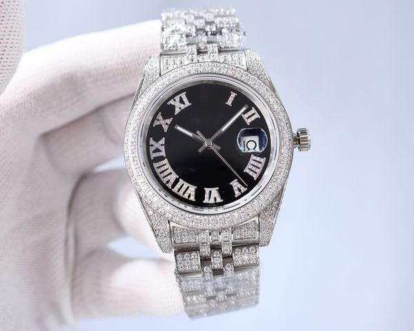 wristwatches men's watch mechanical self-winding movement sapphire glass diamond strap stainless steel case dial face diameter 41, Slivery;brown
wristwatches men's watch mechanical self-winding movement sapphire glass diamond strap stainless steel case dial face diameter 41, Slivery;brown