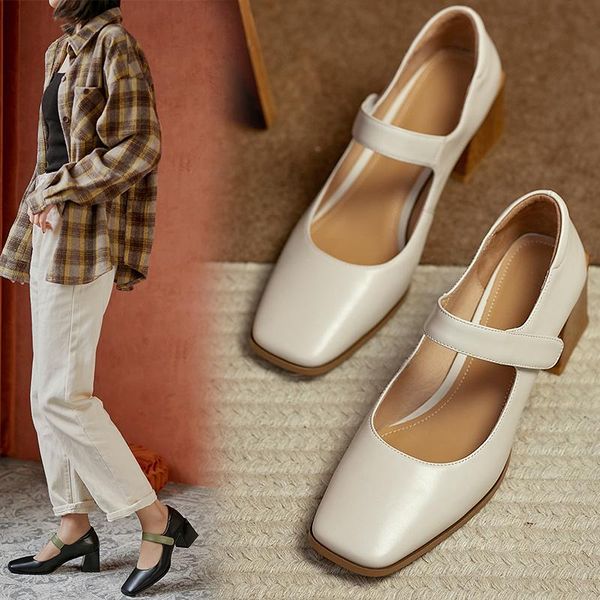 dress shoes royesic,european and american style, retro, high heel, thick mary jane, natural sheepskin, handmade women's, Black
dress shoes royesic,european and american style, retro, high heel, thick mary jane, natural sheepskin, handmade women's, Black