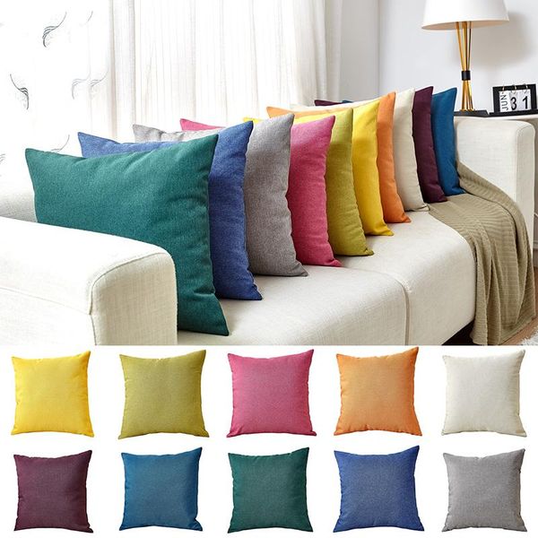 cushion/decorative pillow linen cushion cover solid modern sofa bed throw case car office decorbox home decor supplies
cushion/decorative pillow linen cushion cover solid modern sofa bed throw case car office decorbox home decor supplies