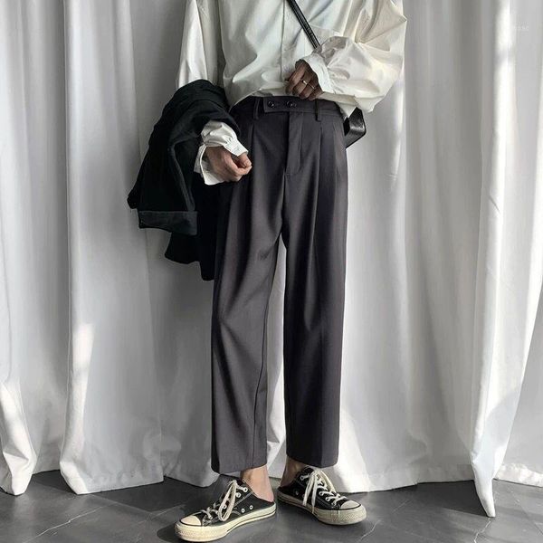instagram japanese wide leg pants for boys, high waist, loose straight leg, hong kong style, retro-chic, drape student men's, Black
instagram japanese wide leg pants for boys, high waist, loose straight leg, hong kong style, retro-chic, drape student men's, Black