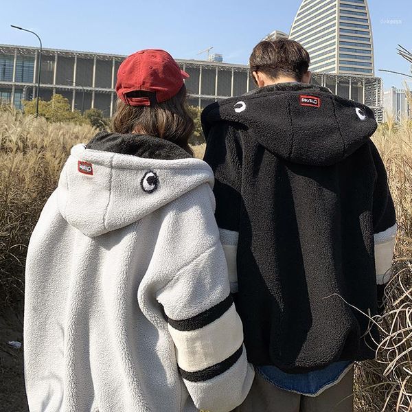winter trend couple lambs wool plus size hooded loose version thick warm student casual cotton coat1, Black
winter trend couple lambs wool plus size hooded loose version thick warm student casual cotton coat1, Black