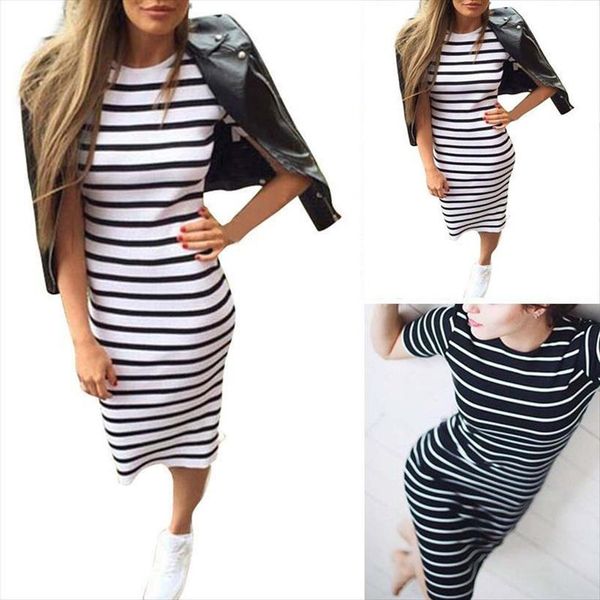 summer fashion stripe side womens dresses split long maxi boho sundress beach loose casual slim fit bodycon, Black;gray
summer fashion stripe side womens dresses split long maxi boho sundress beach loose casual slim fit bodycon, Black;gray