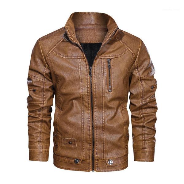 men's jackets 2021 fashion leather jacket standing collar locomotive velvet vintage, Black;brown
men's jackets 2021 fashion leather jacket standing collar locomotive velvet vintage, Black;brown