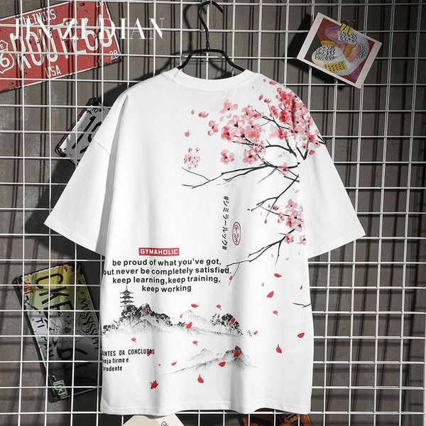 pink men's hip-hop t-shirt 2021 japanese cherry blossom painting streetwear harajuku japan t-shirts, White;black
pink men's hip-hop t-shirt 2021 japanese cherry blossom painting streetwear harajuku japan t-shirts, White;black