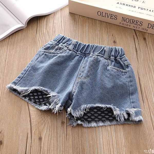 jeans fashion kids for girls korean style mesh girl short pants casual tassel children denim baby bottoms clothes, Blue
jeans fashion kids for girls korean style mesh girl short pants casual tassel children denim baby bottoms clothes, Blue