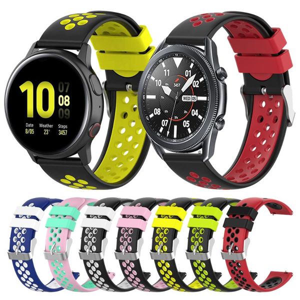 watch bands silicone band for samsung s3/galaxy 3 45mm 41mm strap galaxy 46mm 42mm watchband active 2 44mm wristband bracelet, Black;brown
watch bands silicone band for samsung s3/galaxy 3 45mm 41mm strap galaxy 46mm 42mm watchband active 2 44mm wristband bracelet, Black;brown
