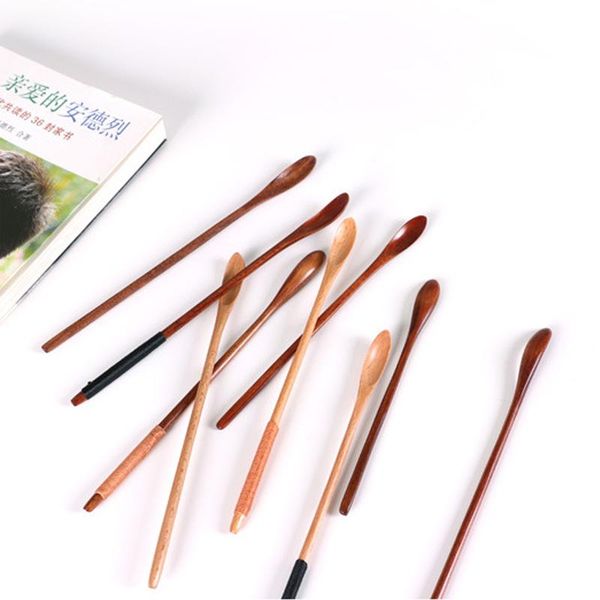 spoons natural wooden spoon long handle stirring rod mixing dessert coffee tea honey kitchen tableware supplies
spoons natural wooden spoon long handle stirring rod mixing dessert coffee tea honey kitchen tableware supplies