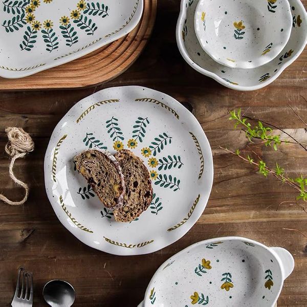 dishes & plates ceramic plate japanese small fresh lace household dish cutlery ear baking creativity and sketching tray lovely girl's
dishes & plates ceramic plate japanese small fresh lace household dish cutlery ear baking creativity and sketching tray lovely girl's