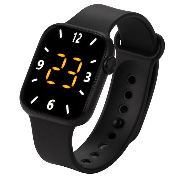 wristwatches s led women men digital electronic watch fashion square dial silicone strap waterproof clock men's sport watches relogio, Slivery;brown
wristwatches s led women men digital electronic watch fashion square dial silicone strap waterproof clock men's sport watches relogio, Slivery;brown
