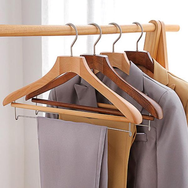 pcs/lot 43.5cm high-grade solid wood suit hangers wooden blazer hanger heavy duty business suits pants laundry drying rack & racks
pcs/lot 43.5cm high-grade solid wood suit hangers wooden blazer hanger heavy duty business suits pants laundry drying rack & racks
