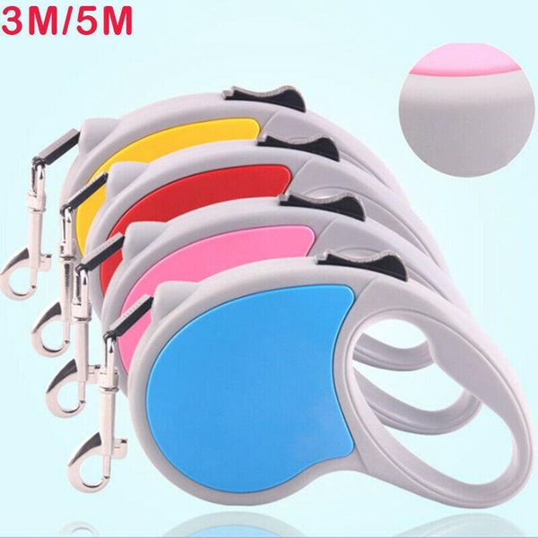 dog collars & leashes 3m/5m retractable lead tape extendable leash pet puppy training walking rope
dog collars & leashes 3m/5m retractable lead tape extendable leash pet puppy training walking rope
