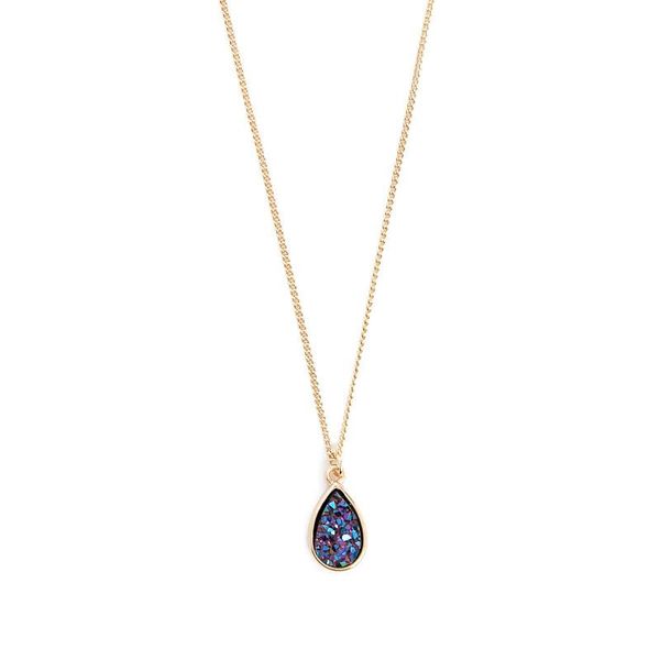 pendant necklaces trendy street colorful water drop long sweater chain necklace women fashion party elegant clavicle jewelry, Silver
pendant necklaces trendy street colorful water drop long sweater chain necklace women fashion party elegant clavicle jewelry, Silver