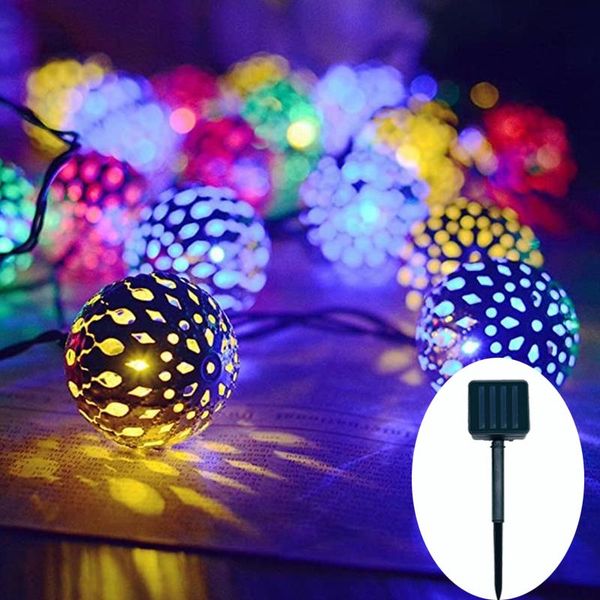 strings christmas lights decor led solar light fairy garden hollowout metal ball string outdoor street garland
strings christmas lights decor led solar light fairy garden hollowout metal ball string outdoor street garland