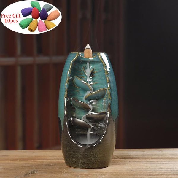 sachet bags mountain river backflow incense burner ceramic furnace lotus smell aromatic home office handicraft holder
sachet bags mountain river backflow incense burner ceramic furnace lotus smell aromatic home office handicraft holder